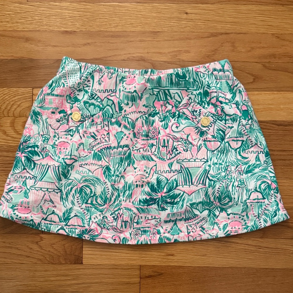 Lilly Pulitzer Patterned Mini Skort
